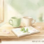精神科訪問看護を家族からすすめるとき｜どう声をかけるかの水彩画アイキャッチ